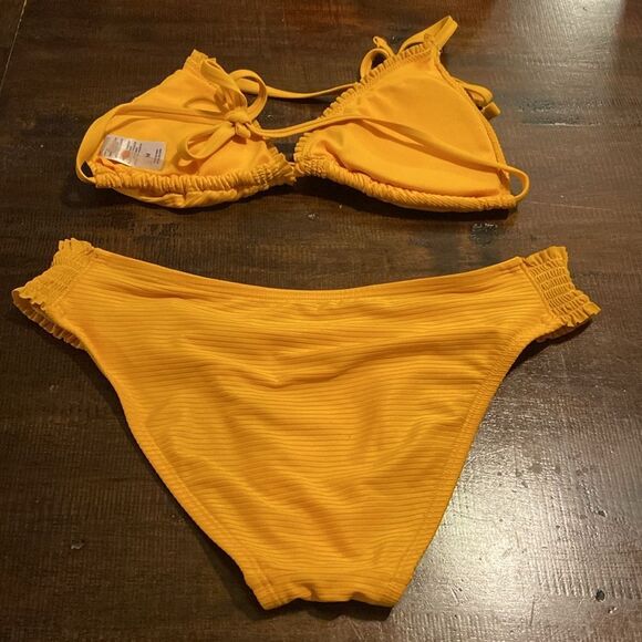 Shade & Shore Vibrant mustard yellow Bikini - Picture 5 of 5